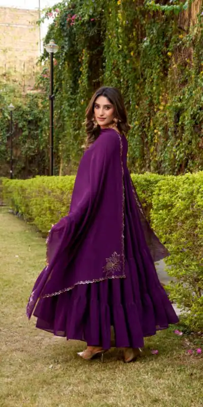 YNF 5001 Purple in White Marbel. Designer Work Salwar Suit Wedding, Party, Festive, Events, Best Price ₹2599. Delivery 4-6 Working Days. Shop now. | Jump Suits, Salwar suit, Casual Suits, Creative suits, Designer Suits, Palazzo Suits, Party Wear Suits, Patiala Suits, Straight Suits