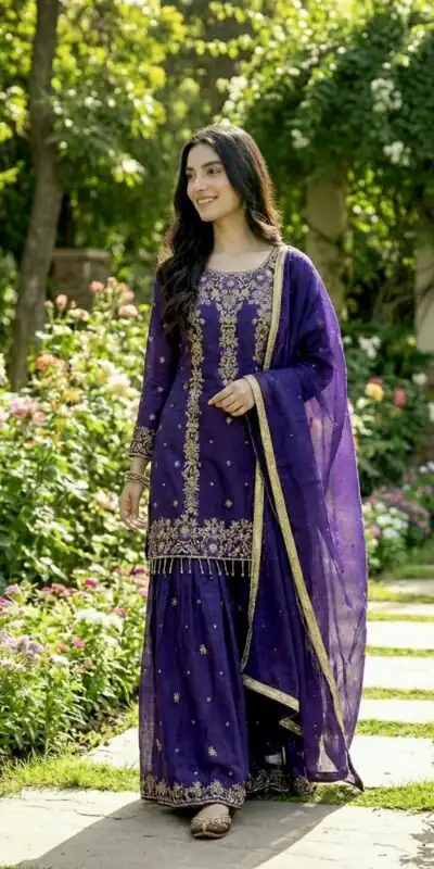 NSR 882 Purple Organza Silk Salwar Suit Perfect for Wedding, Party, Durga Puja, Bridal Wear, Pooja – . Special Price ₹2099. Delivery 4-6 Working Days | Jump Suits, Tops & Bottoms, Track Suits, Salwar suit, Casual Suits, Creative suits, Designer Suits, Palazzo Suits, Party Wear Suits, Patiala Suits, Straight Suits, Trendy Wear