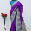 MB 66 Purple in Color Paithani Silk Lace Border & Lace Work Saree . Special Price ₹2399. Delivery 4-6 Working Days. Shop now. | Designer Sarees, Sarees, Bollywood Sarees, Creative Sarees, Embroidered Sarees, Ethnic Saree, Modern Digital sarees, Party Wear Sarees