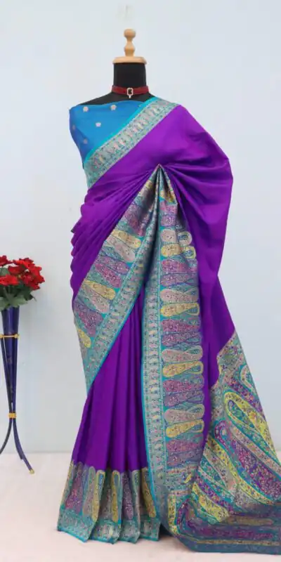 MB 66 Purple in Color Paithani Silk Lace Border & Lace Work Saree . Special Price ₹2399. Delivery 4-6 Working Days. Shop now. | Designer Sarees, Sarees, Bollywood Sarees, Creative Sarees, Embroidered Sarees, Ethnic Saree, Modern Digital sarees, Party Wear Sarees
