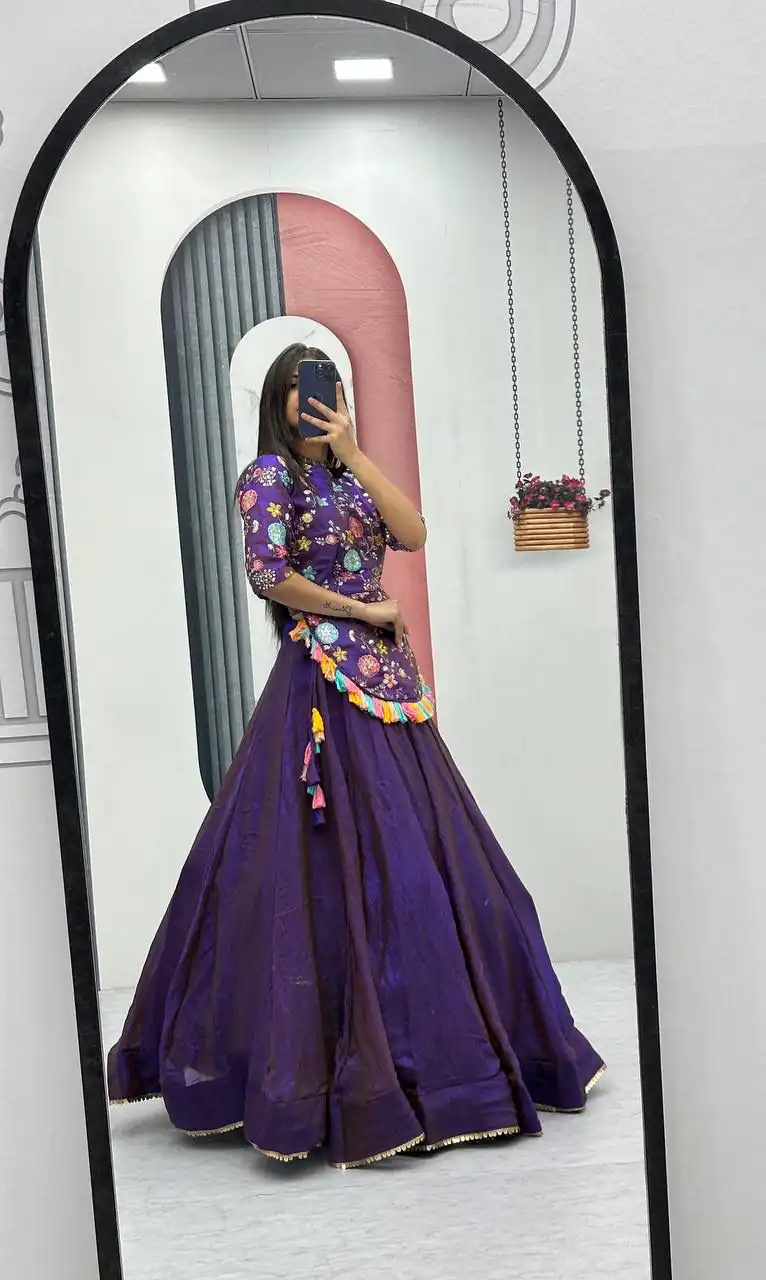 PC 523 Purple Color Pure Fendy Thread Work Lehenga Choli Lehenga Choli with Designer Work. Grab it for ₹2049. Delivery 4-6 Working Days. Shop now. | Lehenga, Bollywood Lehenga, Creative Lehenga, Designer Lehenga, Embroidered Lehenga, Party Wear Lehenga