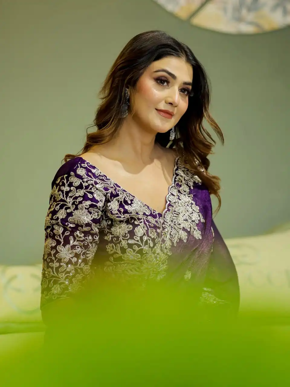 JR 628 Purple Rangoli Silk Saree with Embroidery Work & Cut Work. Affordable Price ₹1949. Delivery 4-6 Working Days. Shop now. | Designer Sarees, Sarees, Bollywood Sarees, Creative Sarees, Embroidered Sarees, Ethnic Saree, Modern Digital sarees, Party Wear Sarees