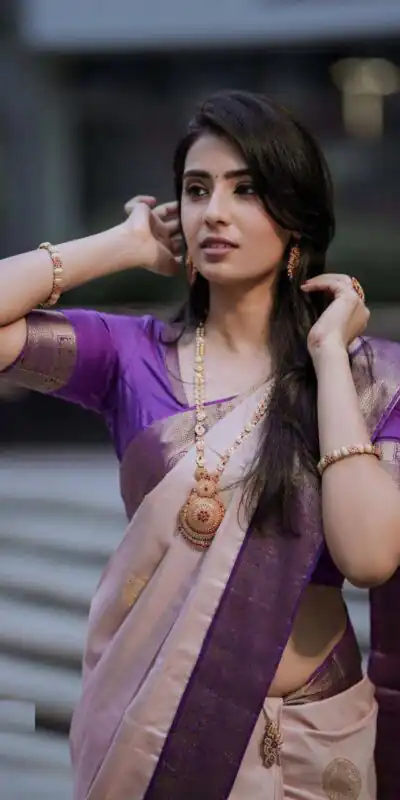 KPR 224 Purple Color Soft Lichi Silk Saree with Lace Border & Lace Work. Best Price ₹1449. Delivery 4-6 Working Days. Shop now. | Designer Sarees, Sarees, Bollywood Sarees, Creative Sarees, Embroidered Sarees, Ethnic Saree, Modern Digital sarees, Party Wear Sarees