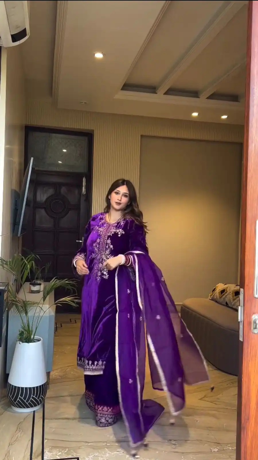BE 416 Purple Embroidery Work Salwar Suit in Purple Velvet . Affordable Price ₹1999. Delivery 4-6 Working Days. Shop now. | Jump Suits, Tops & Bottoms, Track Suits, Salwar suit, Casual Suits, Creative suits, Designer Suits, Palazzo Suits, Party Wear Suits, Patiala Suits, Straight Suits, Trendy Wear