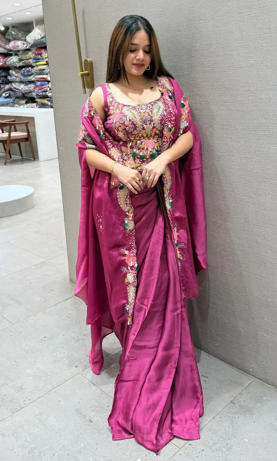 BE 425 Rani Pink Color Rangoli Silk Dhoti Suit with Embroidery Work. Best Price ₹1999. Delivery 4-6 Working Days. Shop now. | Jump Suits, Tops & Bottoms, Track Suits, Salwar suit, Casual Suits, Creative suits, Designer Suits, Palazzo Suits, Party Wear Suits, Patiala Suits, Straight Suits, Trendy Wear