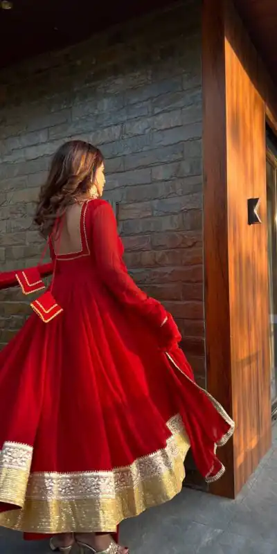 RTC 5961 Red in Color Blooming Georgette Lace Work Salwar Suit . Wedding, Party, Festive Grab it for ₹3049. Delivery 4-6 Working Days. Shop now. | Jump Suits, Tops & Bottoms, Track Suits, Salwar suit, Casual Suits, Creative suits, Designer Suits, Palazzo Suits, Party Wear Suits, Patiala Suits, Straight Suits, Trendy Wear