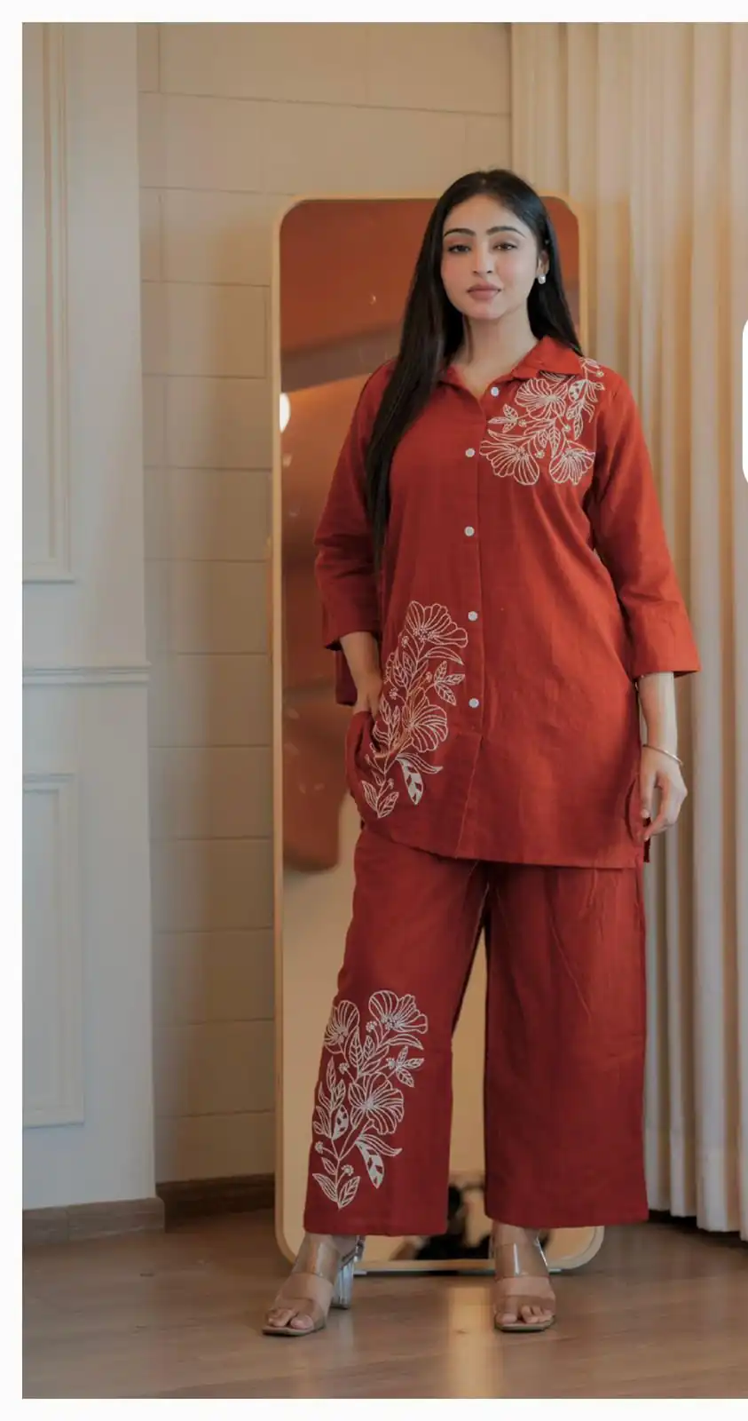 INLI Style-Up Red Color Cotton Slub Kurti with Embroidery Work. Affordable Price ₹1499. Delivery 4-6 Working Days. Shop now. | Kurti, Bollywood Kurti, Creative Kurtis, Designer Kurti, Party Wear Kurti, Selfie Kurti