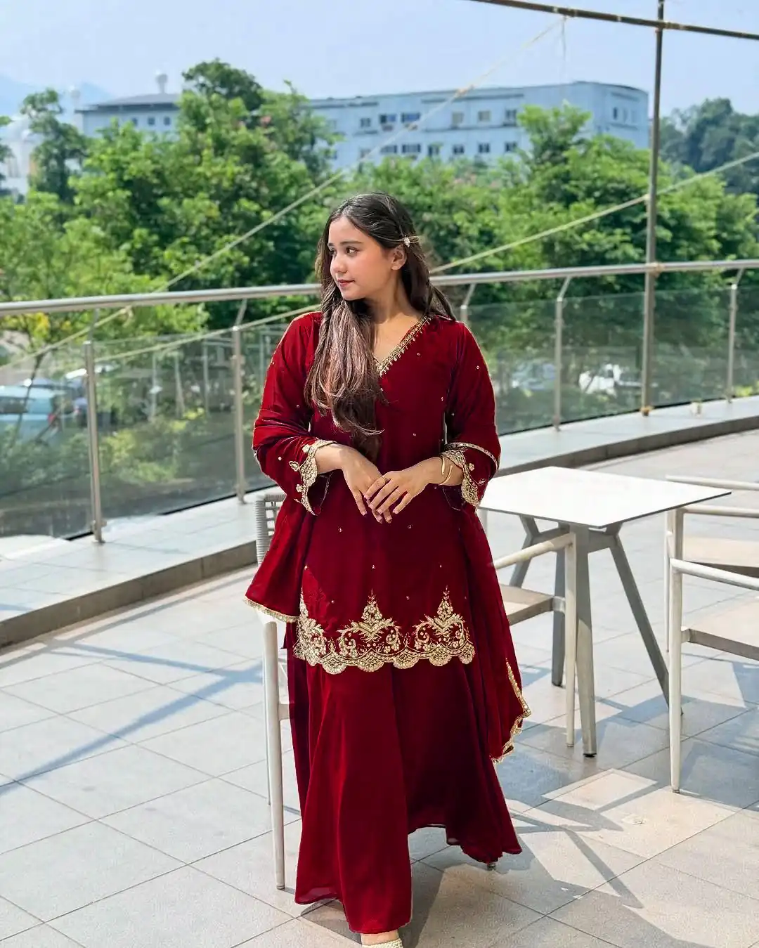 VLM 274 Red Fox Georgette Salwar Suit Perfect for Wedding, Party, Reception, Eid, Mehendi – . Introductory Price ₹1899. Delivery 4-6 Working Days. | Jump Suits, Tops & Bottoms, Track Suits, Salwar suit, Casual Suits, Creative suits, Designer Suits, Palazzo Suits, Party Wear Suits, Patiala Suits, Straight Suits, Trendy Wear