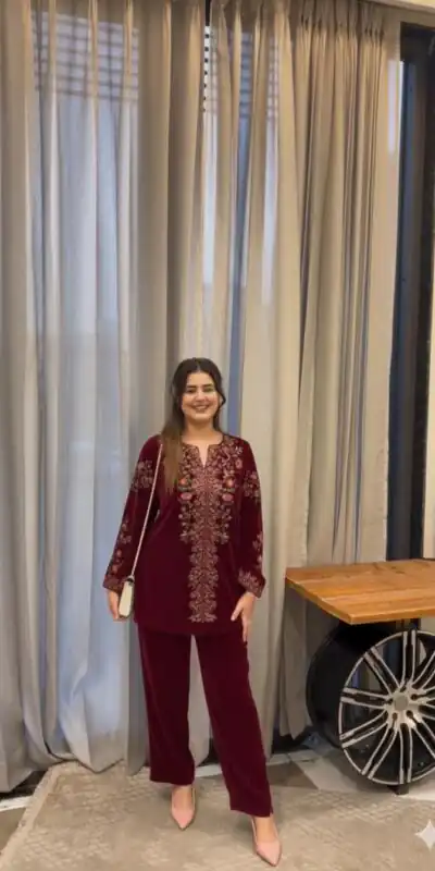 BE 426 Red Color Velvet Salwar Suit with Embroidery Work. Wedding, Party, Festive, Events Available at ₹1799 only. Delivery 4-6 Working Days. Shop now. | Jump Suits, Tops & Bottoms, Track Suits, Salwar suit, Casual Suits, Creative suits, Designer Suits, Palazzo Suits, Party Wear Suits, Patiala Suits, Straight Suits, Trendy Wear