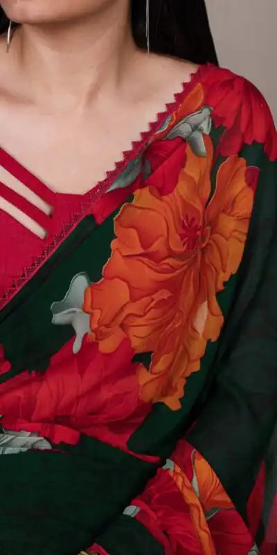 YNF 7032 Red in Weightless Marbal Lace Work & Lace Border Saree . Grab it for ₹1549. Delivery 4-6 Working Days. Shop now. | Sarees, Bollywood Sarees, Creative Sarees, Designer Sarees, Embroidered Sarees, Ethnic Saree, Modern Digital sarees, Party Wear Sarees