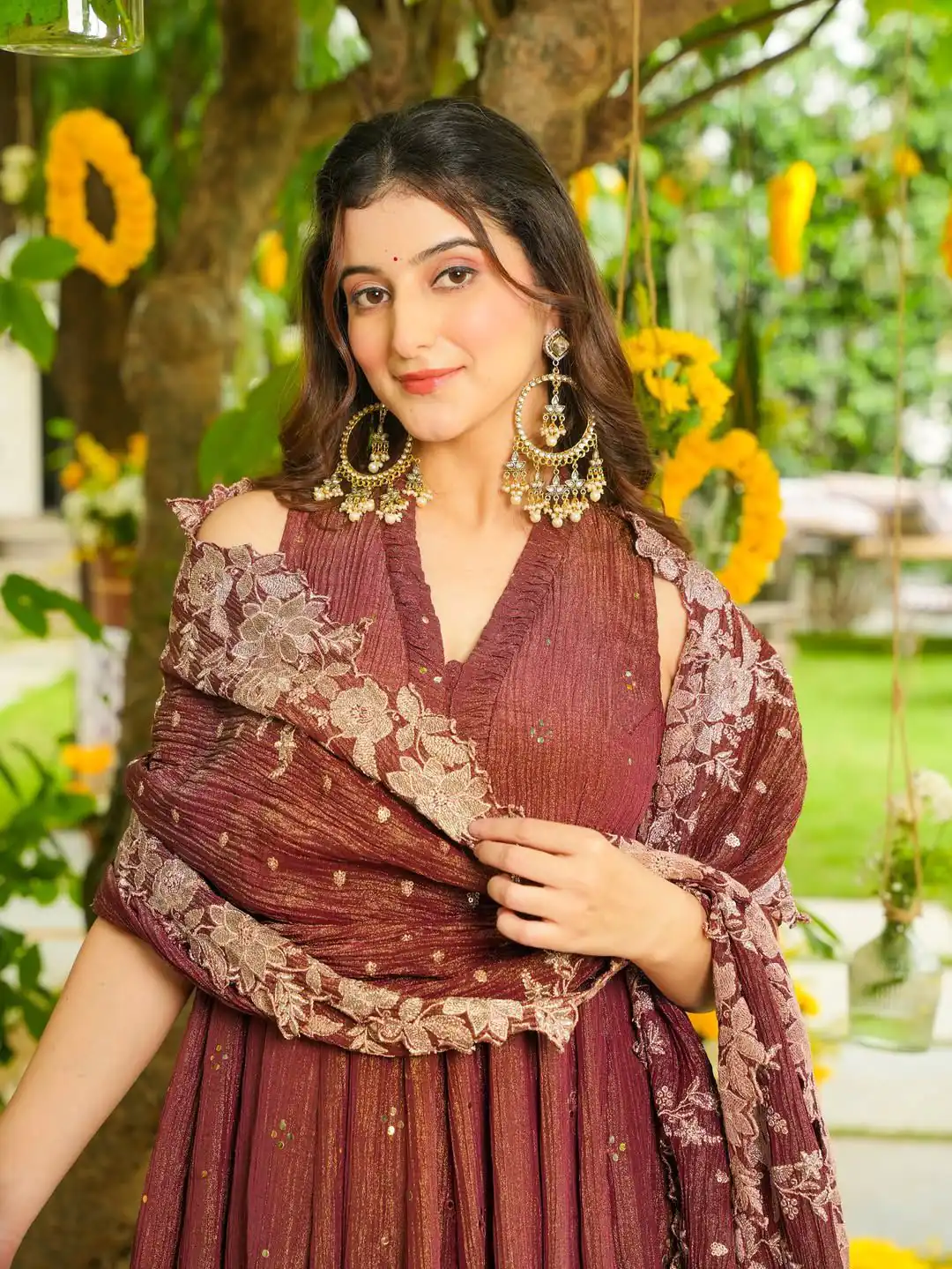 LG 2046 Rust Crunchy Salwar Suit with Embroidery Work. Wedding, Party, Festive, Events, Exclusive Offer ₹2099. Delivery 4-6 Working Days. Shop now. | Jump Suits, Tops & Bottoms, Track Suits, Salwar suit, Casual Suits, Creative suits, Designer Suits, Palazzo Suits, Party Wear Suits, Patiala Suits, Straight Suits, Trendy Wear