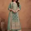 FC 1125 Sea Green Vichitra Salwar Suit with Embroidery Work & Lace Work. Available at ₹3049 only. Delivery 4-6 Working Days. Shop now. | Jump Suits, Tops & Bottoms, Track Suits, Salwar suit, Casual Suits, Creative suits, Designer Suits, Palazzo Suits, Party Wear Suits, Patiala Suits, Straight Suits, Trendy Wear