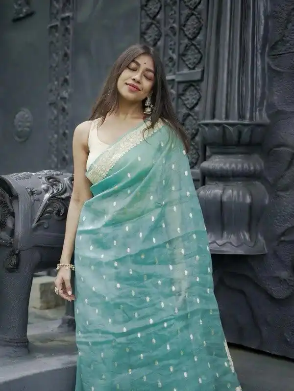 KP 6040 Sky Blue Soft Lilan Slab Saree with Weaving Work Designer Work. Festive Deal ₹1399. Delivery 4-6 Working Days. Shop now. | Sarees, Bollywood Sarees, Creative Sarees, Designer Sarees, Embroidered Sarees, Ethnic Saree, Modern Digital sarees, Party Wear Sarees