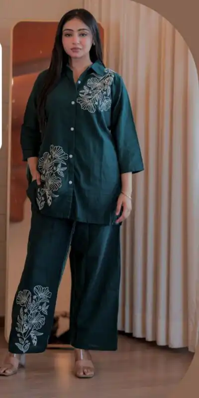 INLI Style-Up Teal Color Cotton Slub Kurti with Embroidery Work. Affordable Price ₹1499. Delivery 4-6 Working Days. Shop now. | Kurti, Bollywood Kurti, Creative Kurtis, Designer Kurti, Party Wear Kurti, Selfie Kurti