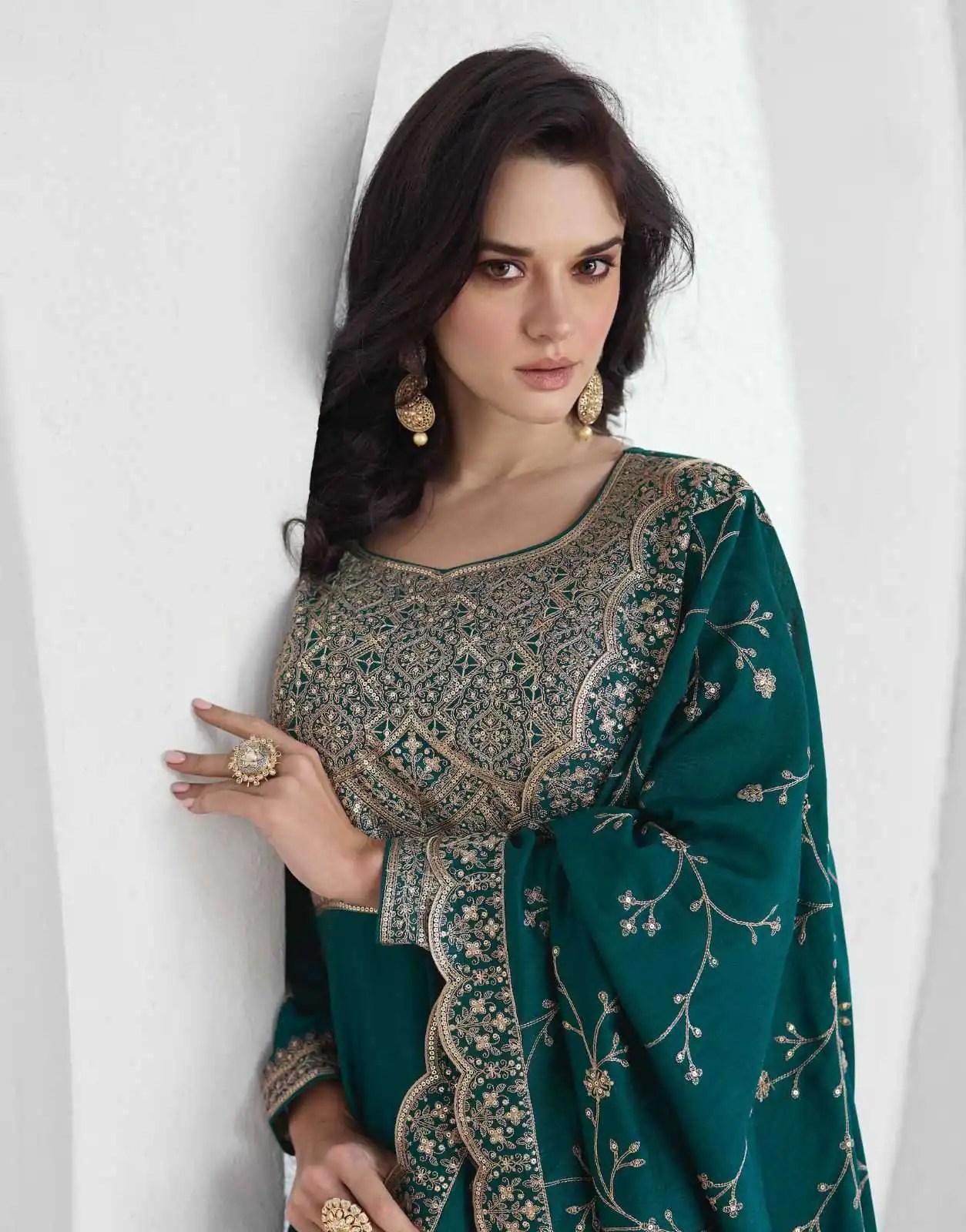 FC Saroj 9943 Teal Vichitra Salwar Suit with Embroidery Work & Lace Work. Special Price ₹3049. Delivery 4-6 Working Days. Shop now. | Jump Suits, Tops & Bottoms, Track Suits, Salwar suit, Casual Suits, Creative suits, Designer Suits, Palazzo Suits, Party Wear Suits, Patiala Suits, Straight Suits, Trendy Wear