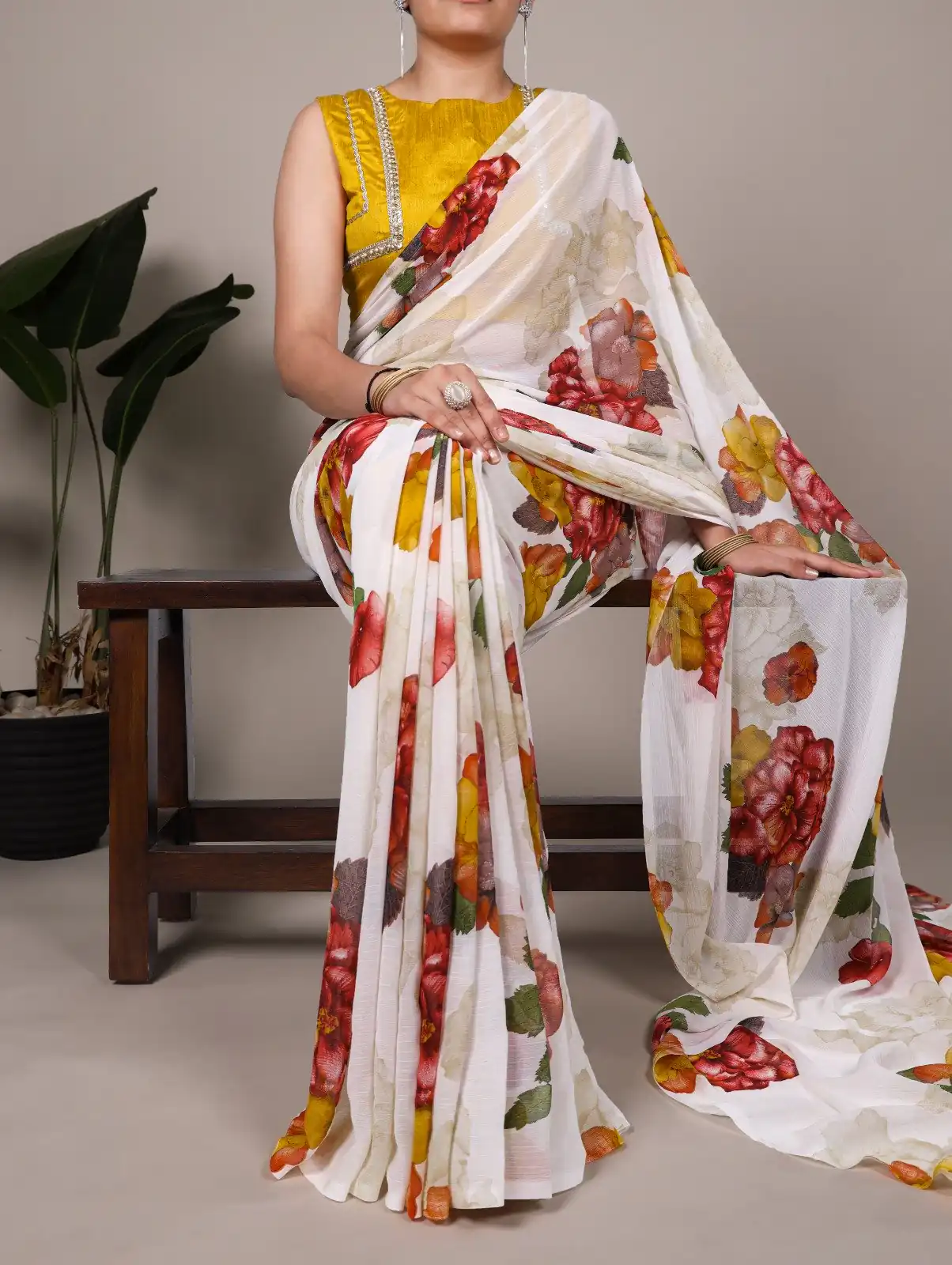 YNF 7009 White Chiffon Saree with Lace Work. Wedding, Party, Festive, Events, Exclusive Offer ₹1749. Delivery 4-6 Working Days. Shop now. | Designer Sarees, Sarees, Bollywood Sarees, Creative Sarees, Embroidered Sarees, Ethnic Saree, Modern Digital sarees, Party Wear Sarees
