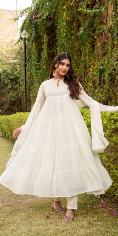 YNF 5001 White in White Marbel. Designer Work Salwar Suit Wedding, Party, Festive, Events, Best Price ₹2599. Delivery 4-6 Working Days. Shop now. | Jump Suits, Salwar suit, Casual Suits, Creative suits, Designer Suits, Palazzo Suits, Party Wear Suits, Patiala Suits, Straight Suits