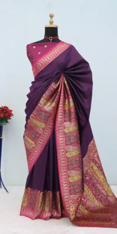 MB 66 Wine in Color Paithani Silk Lace Border & Lace Work Saree . Special Price ₹2399. Delivery 4-6 Working Days. Shop now. | Designer Sarees, Sarees, Bollywood Sarees, Creative Sarees, Embroidered Sarees, Ethnic Saree, Modern Digital sarees, Party Wear Sarees