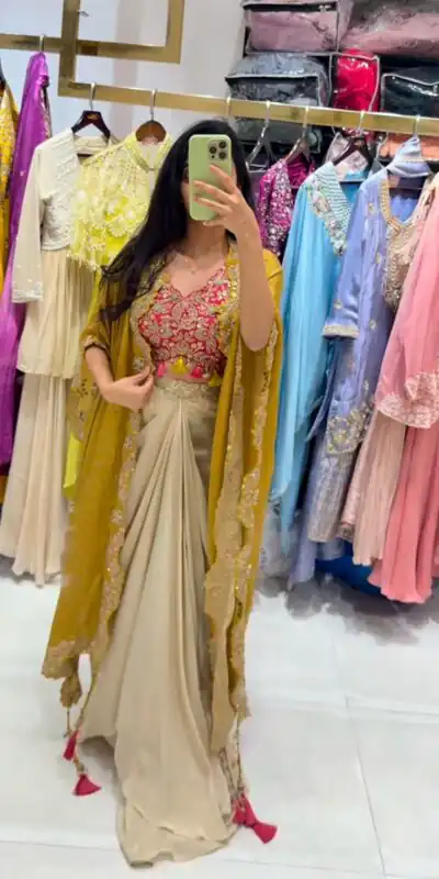 BE 308 Yellow Mono Silk Sequence Embroidery Work Dhoti Suit Perfect for Wedding, Party, Family Gatherings, . Get it for ₹1799. Delivery 4-6 Working Days | Jump Suits, Salwar suit, Casual Suits, Creative suits, Designer Suits, Palazzo Suits, Party Wear Suits, Patiala Suits, Straight Suits