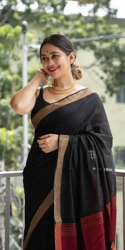 KPR 209 Black Soft Lilan Slab Saree with Lace Border & Lace Work. Now at just ₹1449. Delivery 4-6 Working Days. Shop now. | Designer Sarees, Sarees, Bollywood Sarees, Creative Sarees, Embroidered Sarees, Ethnic Saree, Modern Digital sarees, Party Wear Sarees