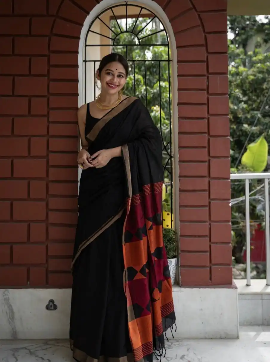 KPR 209 Black Soft Lilan Slab Saree with Lace Border & Lace Work. Now at just ₹1449. Delivery 4-6 Working Days. Shop now. | Designer Sarees, Sarees, Bollywood Sarees, Creative Sarees, Embroidered Sarees, Ethnic Saree, Modern Digital sarees, Party Wear Sarees