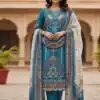 BE 438 Blue Chinon Salwar Suit Perfect for Wedding, Party, Temple Visit, Reception, Karwa Chauth – . Grab it for ₹1799. Delivery 4-6 Working Days. | Jump Suits, Salwar suit, Casual Suits, Creative suits, Designer Suits, Palazzo Suits, Party Wear Suits, Patiala Suits, Straight Suits