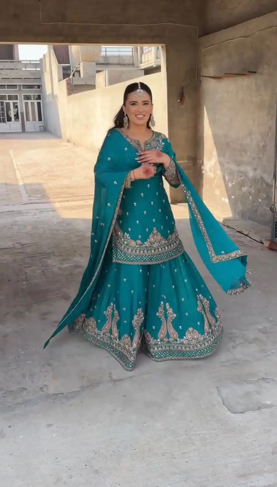 SRK 5250 Firozi Chinon Silk Salwar Suit Perfect for Wedding, Party, Traditional Day, Family Gatherings, Pooja – . Affordable Price ₹2099. Delivery 4- | Jump Suits, Tops & Bottoms, Track Suits, Salwar suit, Casual Suits, Creative suits, Designer Suits, Palazzo Suits, Party Wear Suits, Patiala Suits, Straight Suits, Trendy Wear