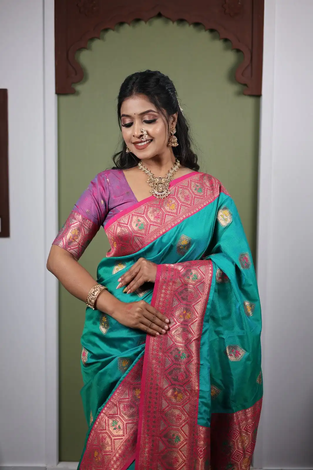 MB 22 Firozi Soft Paithani Silk Saree with Zari Work & Lace Work. Affordable Price ₹2399. Delivery 4-6 Working Days. Shop now. | Designer Sarees, Sarees, Bollywood Sarees, Creative Sarees, Embroidered Sarees, Ethnic Saree, Modern Digital sarees, Party Wear Sarees