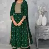 DS A 8584 Green Color Georgette Salwar Suit with Embroidery Work. Special Price ₹1899. Delivery 4-6 Working Days. Shop now. | Jump Suits, Salwar suit, Casual Suits, Creative suits, Designer Suits, Palazzo Suits, Party Wear Suits, Patiala Suits, Straight Suits
