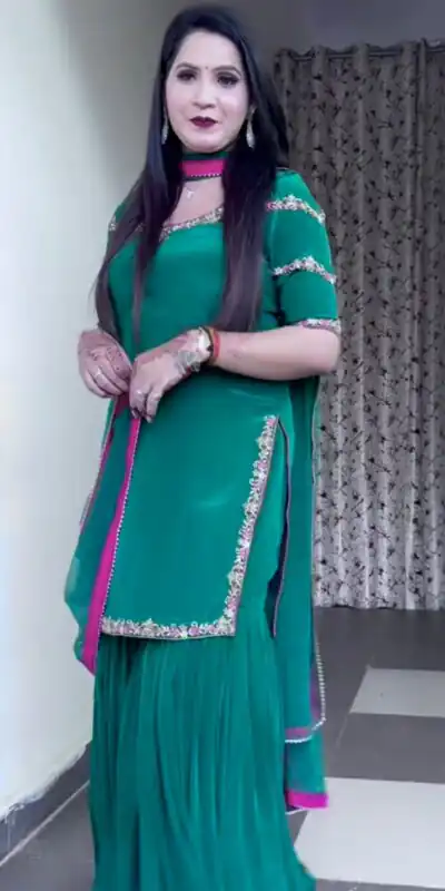 NF 1237 Green Natural Crap Salwar Suit Perfect for Wedding, Party, Sangeet, Karwa Chauth, Onam – . Festive Deal ₹1999. Delivery 4-6 Working Days. | Jump Suits, Tops & Bottoms, Track Suits, Salwar suit, Casual Suits, Creative suits, Designer Suits, Palazzo Suits, Party Wear Suits, Patiala Suits, Straight Suits, Trendy Wear