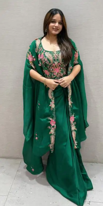 BE 425 Green Color Rangoli Silk Dhoti Suit with Embroidery Work. Wedding, Party, Festive, Events, Best Price ₹1999. Delivery 4-6 Working Days. Shop now. | Jump Suits, Salwar suit, Casual Suits, Creative suits, Designer Suits, Palazzo Suits, Party Wear Suits, Patiala Suits, Straight Suits