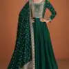 FC 9577 Green Color Vichitra Salwar Suit with Embroidery Work. Available at ₹2649 only. Delivery 4-6 Working Days. Shop now. | Jump Suits, Salwar suit, Casual Suits, Creative suits, Designer Suits, Palazzo Suits, Party Wear Suits, Patiala Suits, Straight Suits