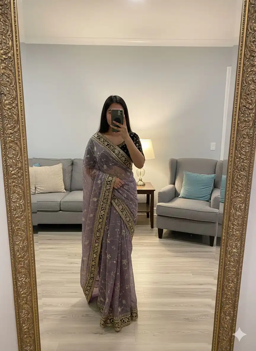 NC 5534 Lavender Moss Silk Saree Perfect for Wedding, Party, Ganesh Chaturthi, Karwa Chauth, Haldi – . Introductory Price ₹2049. Delivery 4-6 Working Days. | Designer Sarees, Sarees, Bollywood Sarees, Creative Sarees, Embroidered Sarees, Ethnic Saree, Modern Digital sarees, Party Wear Sarees