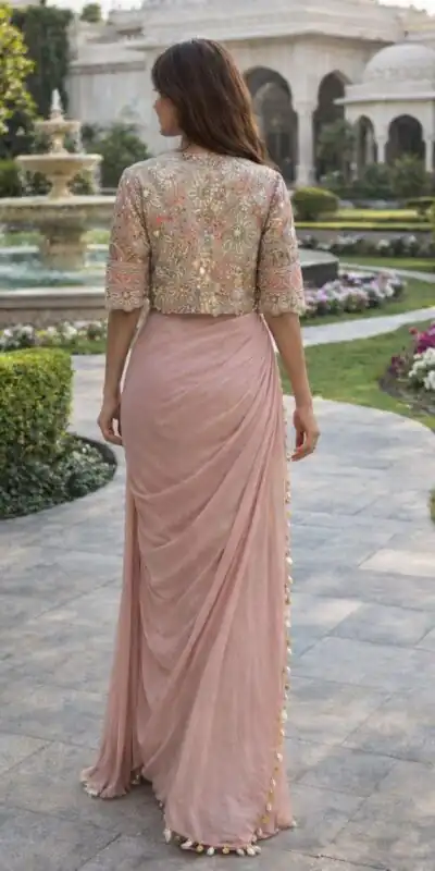 BB 59 Light Peach Crep Silk Saree. Perfect for Wedding, Party, Pongal, Reception, Housewarming – Introductory Price ₹2399. Delivery 4-6 Working | Designer Sarees, Sarees, Bollywood Sarees, Creative Sarees, Embroidered Sarees, Ethnic Saree, Modern Digital sarees, Party Wear Sarees