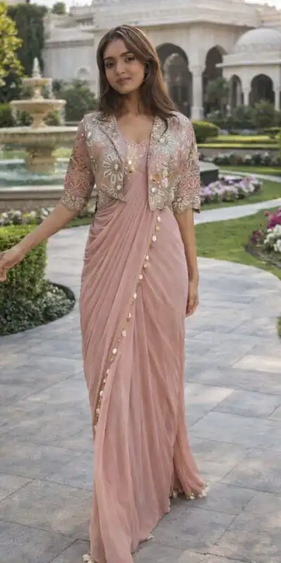 BB 59 Light Peach Crep Silk Saree. Perfect for Wedding, Party, Pongal, Reception, Housewarming – Introductory Price ₹2399. Delivery 4-6 Working | Designer Sarees, Sarees, Bollywood Sarees, Creative Sarees, Embroidered Sarees, Ethnic Saree, Modern Digital sarees, Party Wear Sarees