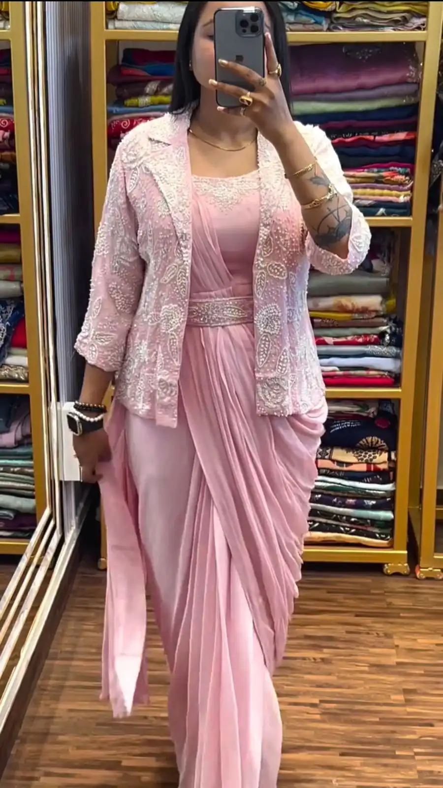BB 58 Light Pink Chinon Silk Saree Perfect for Wedding, Party, Engagement, Baby Shower, Sangeet – . Available at ₹1999 only. Delivery 4-6 Working Day | Designer Sarees, Sarees, Bollywood Sarees, Creative Sarees, Embroidered Sarees, Ethnic Saree, Modern Digital sarees, Party Wear Sarees