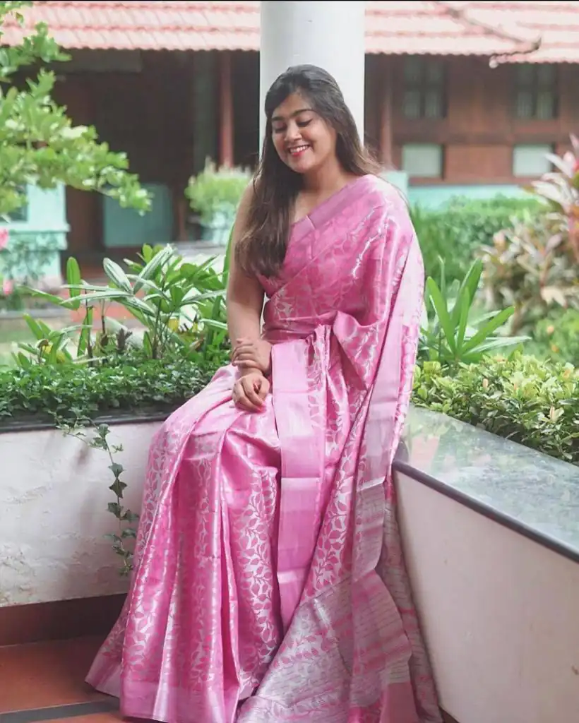 KP 4011 Light Pink in Soft Lichi Silk Lace Work & Lace Border Saree . Special Price ₹1349. Delivery 4-6 Working Days. Shop now. | Designer Sarees, Sarees, Bollywood Sarees, Creative Sarees, Embroidered Sarees, Ethnic Saree, Modern Digital sarees, Party Wear Sarees