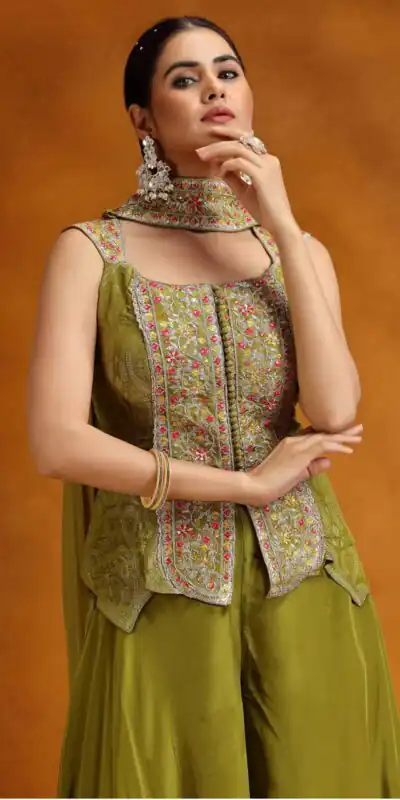 BB 16 Lime Yellow Chinon Salwar Suit Perfect for Wedding, Party, Baby Shower, Sangeet, Family Gatherings – . Grab it for ₹2099. Delivery 4-6 Wor | Jump Suits, Salwar suit, Casual Suits, Creative suits, Designer Suits, Palazzo Suits, Party Wear Suits, Patiala Suits, Straight Suits