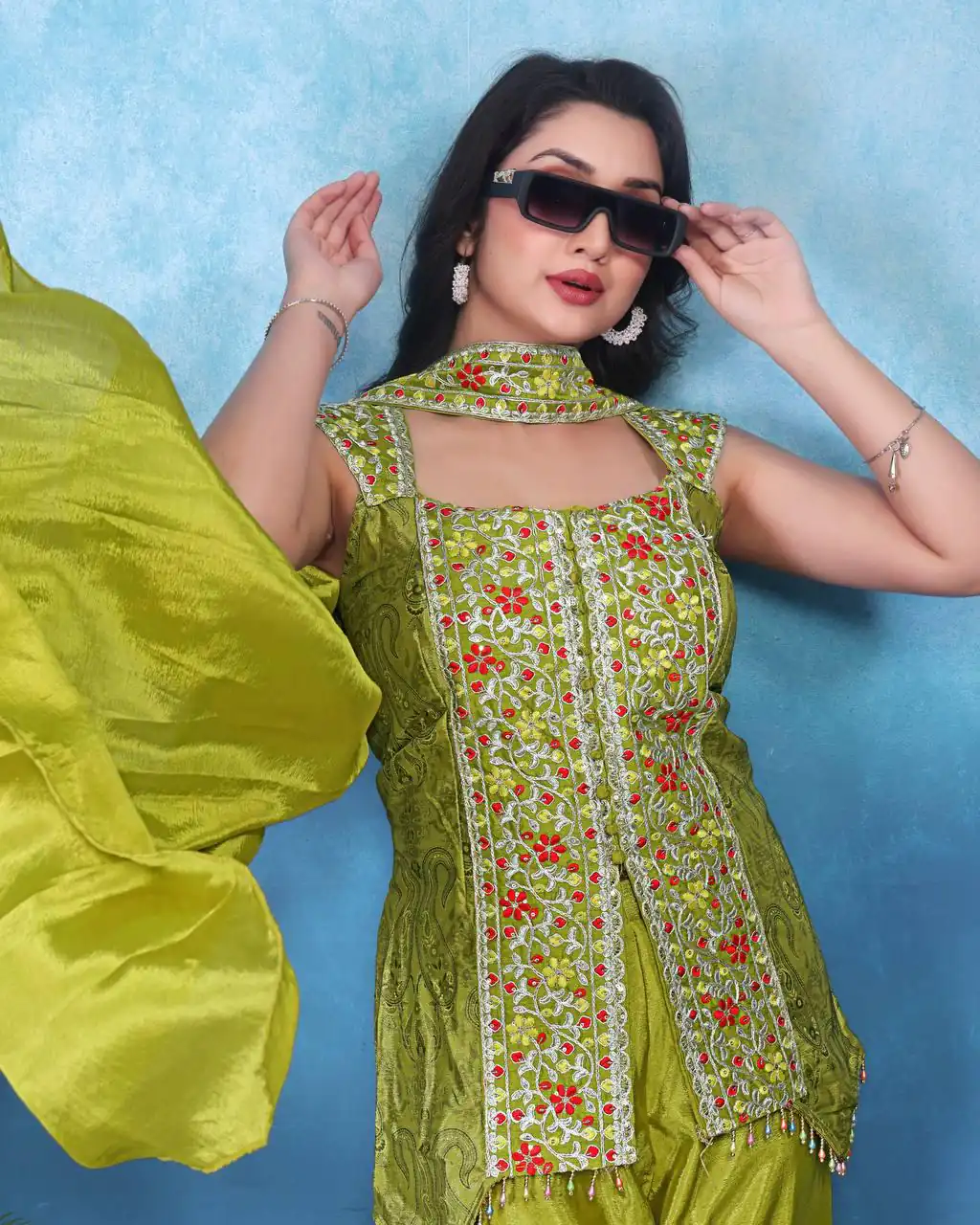 BB 16 Lime Yellow Chinon Salwar Suit Perfect for Wedding, Party, Baby Shower, Sangeet, Family Gatherings – . Grab it for ₹2099. Delivery 4-6 Wor | Jump Suits, Salwar suit, Casual Suits, Creative suits, Designer Suits, Palazzo Suits, Party Wear Suits, Patiala Suits, Straight Suits