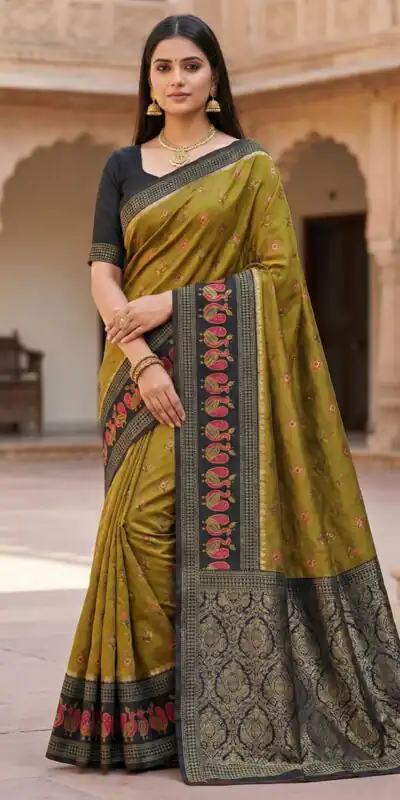 MB 6134 Mahandi in Color Pochampalli Silk Lace Work & Zari Work Saree . Get it for ₹2099. Delivery 4-6 Working Days. Shop now. | Designer Sarees, Sarees, Bollywood Sarees, Creative Sarees, Embroidered Sarees, Ethnic Saree, Modern Digital sarees, Party Wear Sarees