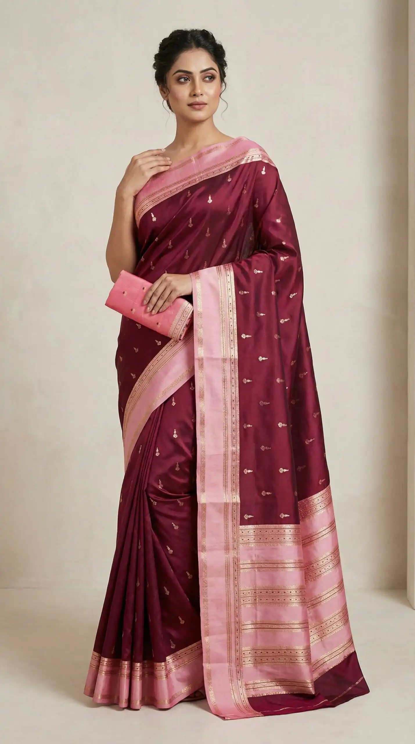 MB 3325 Maroon in Color Banarasi Silk Zari Work & Lace Work Saree . Now at just ₹1949. Delivery 4-6 Working Days. Shop now. | Designer Sarees, Sarees, Bollywood Sarees, Creative Sarees, Embroidered Sarees, Ethnic Saree, Modern Digital sarees, Party Wear Sarees
