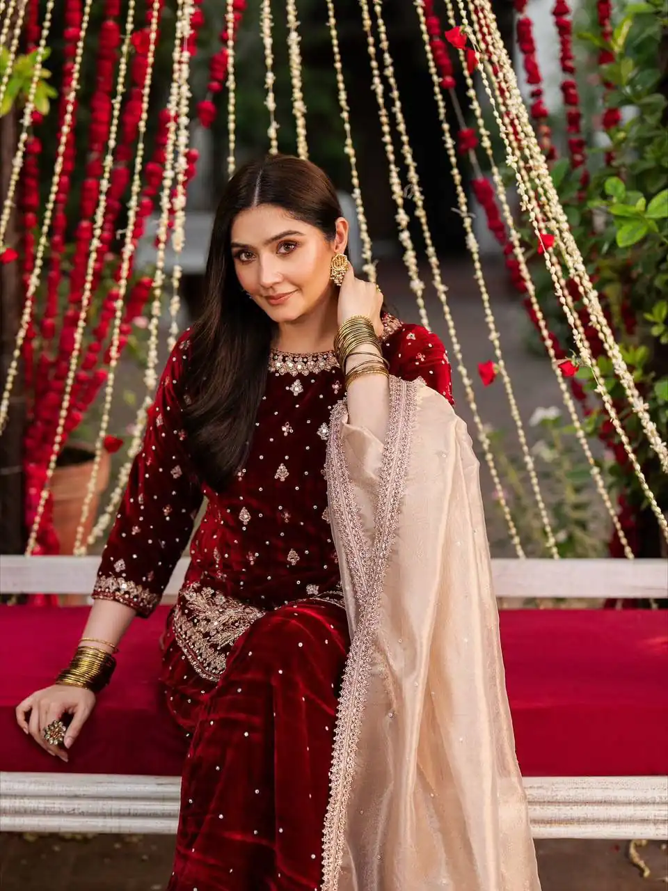 KF 1707 Maroon with Embroidery Work & Lace Work Viscose Velvet Salwar Suit . Introductory Price ₹2399. Delivery 4-6 Working Days. Shop now. | Jump Suits, Salwar suit, Casual Suits, Creative suits, Designer Suits, Palazzo Suits, Party Wear Suits, Patiala Suits, Straight Suits