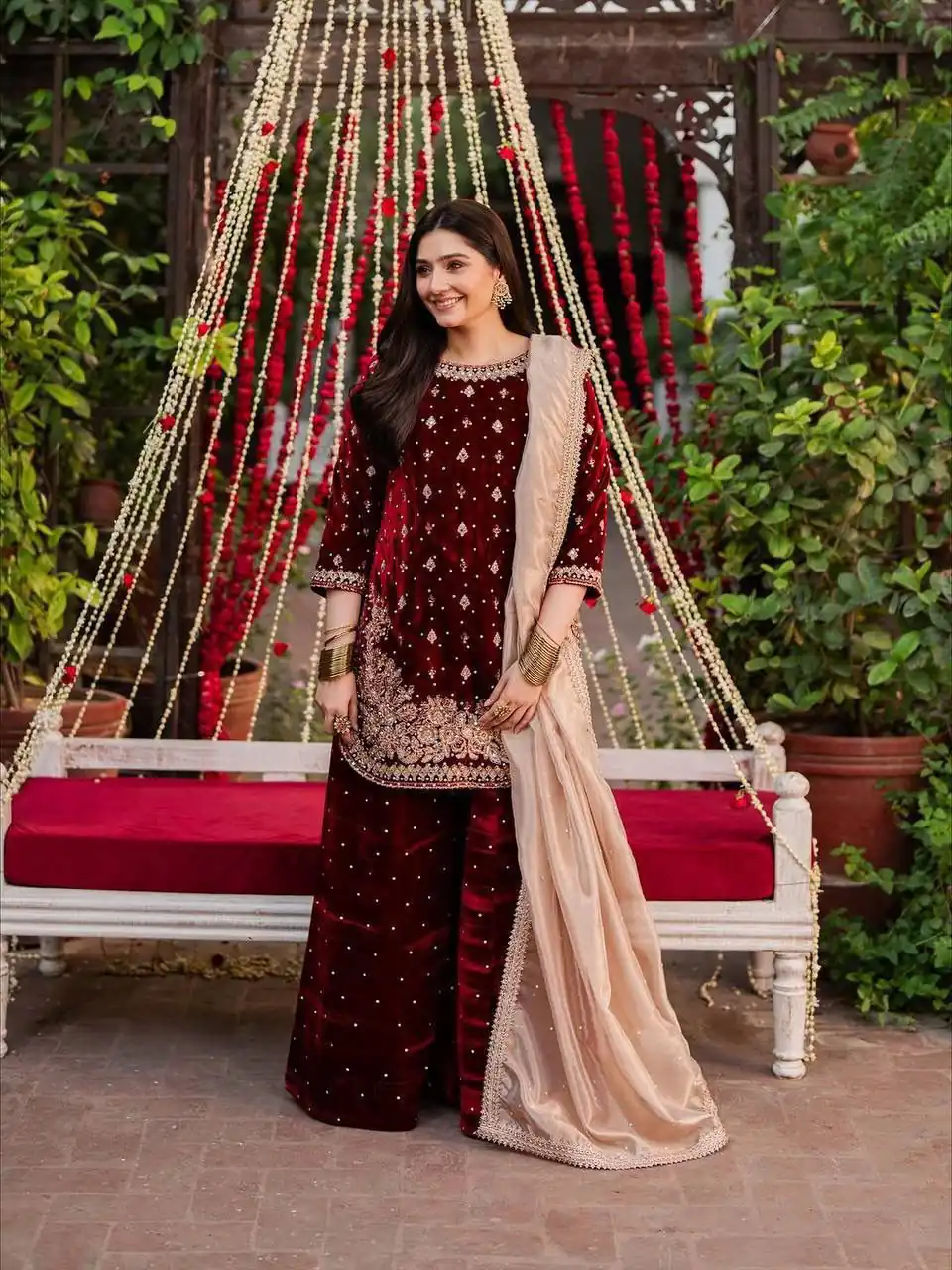 KF 1707 Maroon with Embroidery Work & Lace Work Viscose Velvet Salwar Suit . Introductory Price ₹2399. Delivery 4-6 Working Days. Shop now. | Jump Suits, Salwar suit, Casual Suits, Creative suits, Designer Suits, Palazzo Suits, Party Wear Suits, Patiala Suits, Straight Suits