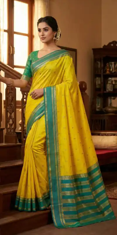 MB 3325 Mustered in Color Banarasi Silk Zari Work & Lace Work Saree . Now at just ₹1949. Delivery 4-6 Working Days. Shop now. | Designer Sarees, Sarees, Bollywood Sarees, Creative Sarees, Embroidered Sarees, Ethnic Saree, Modern Digital sarees, Party Wear Sarees