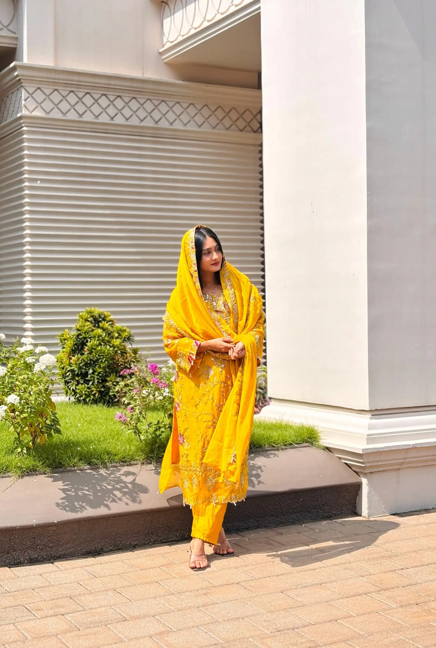 SRK 5321 Mustered Crunchy Silk Salwar Suit Perfect for Wedding, Party, Eid, Sangeet, Cultural Events – . Exclusive Offer ₹2499. Delivery 4-6 Working Days. | Jump Suits, Salwar suit, Casual Suits, Creative suits, Designer Suits, Palazzo Suits, Party Wear Suits, Patiala Suits, Straight Suits