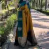 KPR 221 Mustered Soft Lichi Silk Saree Perfect for Wedding, Party, Raksha Bandhan, Sangeet, Eid – . Get it for ₹1449. Delivery 4-6 Working Days. | Designer Sarees, Sarees, Bollywood Sarees, Creative Sarees, Embroidered Sarees, Ethnic Saree, Modern Digital sarees, Party Wear Sarees