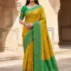 MB 6134 Mustered in Color Pochampalli Silk Lace Work & Zari Work Saree . Get it for ₹2099. Delivery 4-6 Working Days. Shop now. | Designer Sarees, Sarees, Bollywood Sarees, Creative Sarees, Embroidered Sarees, Ethnic Saree, Modern Digital sarees, Party Wear Sarees