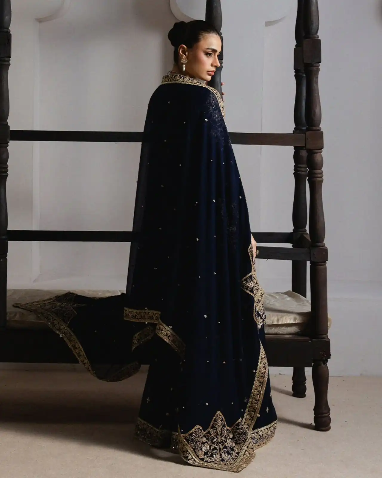 LG 2061 Navy Blue Organza Silk Salwar Suit with Embroidery Work. Exclusive Offer ₹2499. Delivery 4-6 Working Days. Shop now. | Jump Suits, Salwar suit, Casual Suits, Creative suits, Designer Suits, Palazzo Suits, Party Wear Suits, Patiala Suits, Straight Suits
