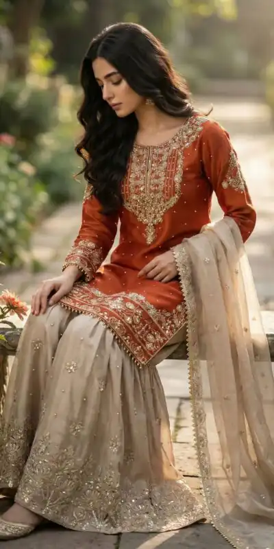 SR 1694 Orange Organza Silk Salwar Suit with Embroidery Work & Lace Work. Exclusive Offer ₹1999. Delivery 4-6 Working Days. Shop now. | Jump Suits, Salwar suit, Casual Suits, Creative suits, Designer Suits, Palazzo Suits, Party Wear Suits, Patiala Suits, Straight Suits