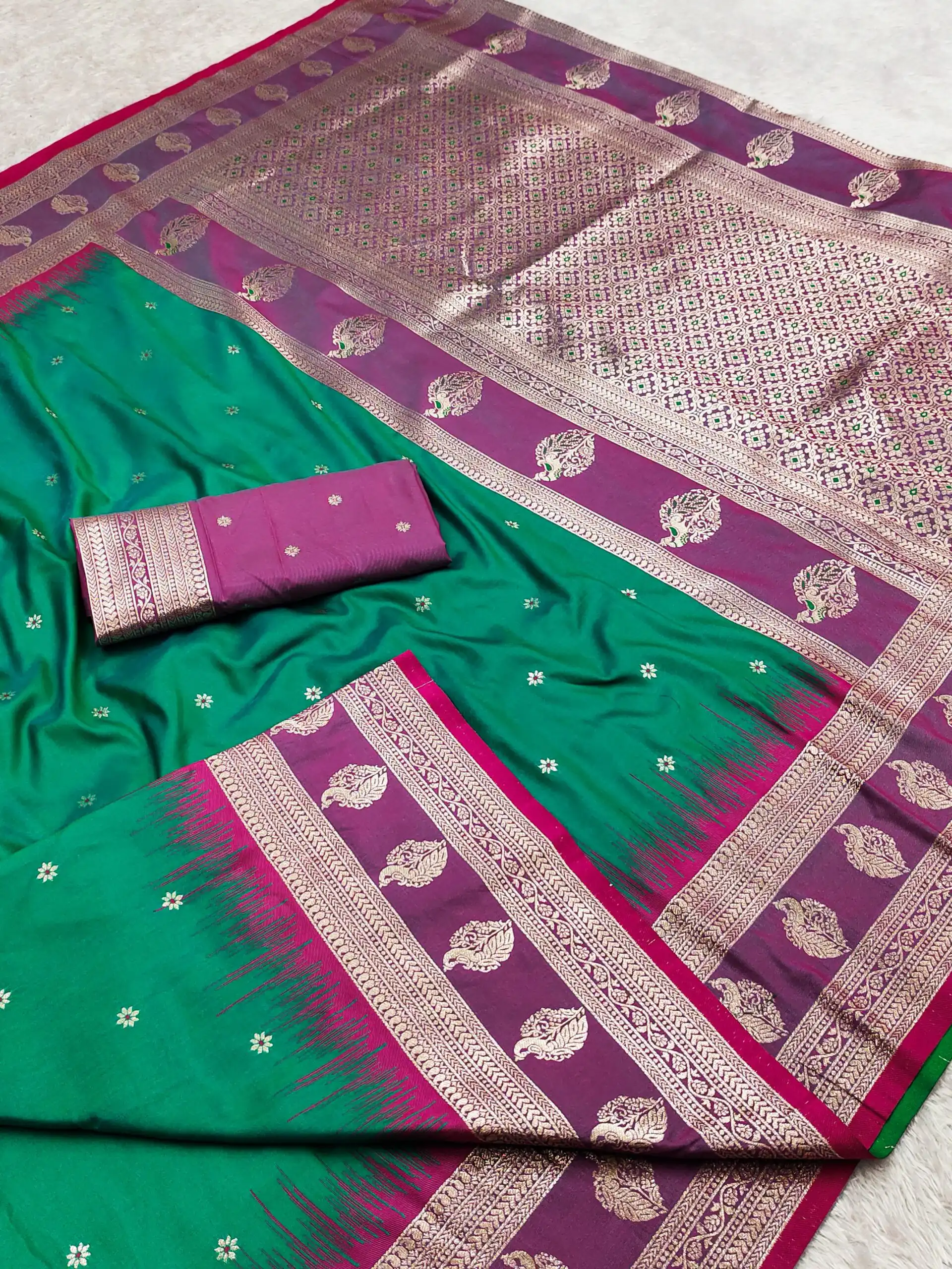 MB 188 Parrot Green in Banarasi Silk Zari Work & Lace Work Saree .Wedding, Party, Festive, Events, Now at just ₹2049. Delivery 4-6 Working Days. Shop now. | Designer Sarees, Sarees, Bollywood Sarees, Creative Sarees, Embroidered Sarees, Ethnic Saree, Modern Digital sarees, Party Wear Sarees